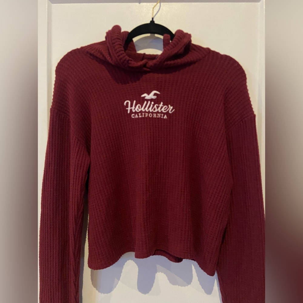 Hollister Waffle Hoodie
Tag still on 
Size S
$10